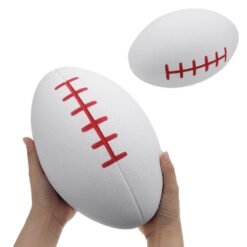 Huge Squishy Rugby Football 27.3*17.5cm Giant Kawaii Cute Soft Solw Rising Toy Cartoon Gift Collection - Toys Ace