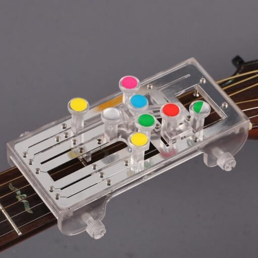Gray Anti-Pain Finger Cots Guitar Assistant Teaching Aid Guitar Learning System Teaching Aid For Guitar Beginner