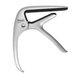 Gray Musedo MC-6 Acoustic Guitar Capo Quick Change Aluminum Alloy with Integrate Bridge Pin Puller for Classical Guitar Accessories