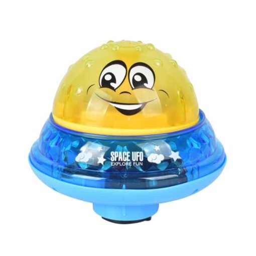 Goldenrod Kid Child Electric Induction Spray Ball Light Bathroom Play Water Bath Toys
