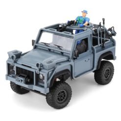 Dark Gray MN Model MN96 1/12 2.4G 4WD Proportional Control Rc Car with LED Light Climbing Off-Road Truck RTR Toys Blue