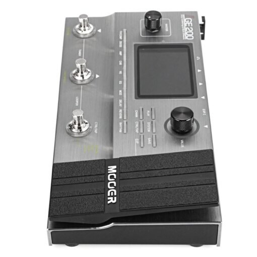 Dark Gray MOOER GE200 Amp Modelling & Multi Effects Pedal 55 Amplifier Models 26 Speaker Cab Models 70 Effects 52s Looper 40 Drum Patterns