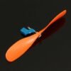 Coral Elastic Rubber Band Powered DIY Foam Plane Kit Aircraft Model Educational Toy