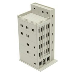 Gray Models Railway Modern 5-Story Commercial Building Unpainted N Scale FOR GUNDAM
