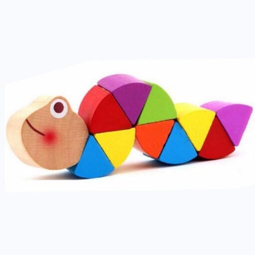Wooden toy puzzle animal doll toy - Toys Ace