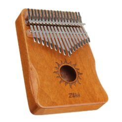 Chocolate ZANi 17 Key Kalimba Acacia Thumb Finger Piano  Musical Gift for Music Lover,Children,Beginners