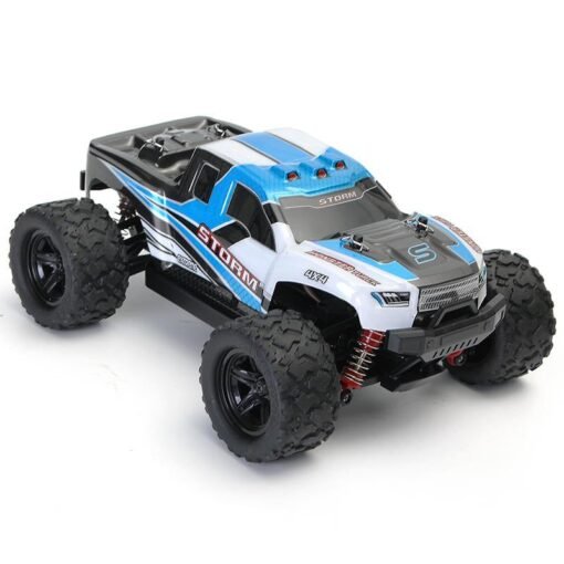 Cornflower Blue HS 18301/18302 1/18 2.4G 4WD High Speed Big Foot RC Racing Car OFF-Road Vehicle Toys
