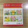 Olive Drab Children Cartoon Puzzle Blocks Colorful Educational Wooden Kids Toys