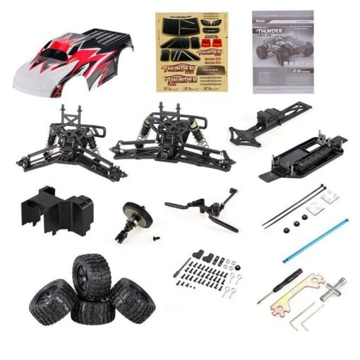 Dark Slate Gray ZD Racing 9105 Thunder ZMT-10 1/10 DIY Car Kit 2.4G 4WD RC Truck Frame Without Electronic Parts