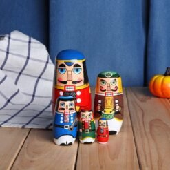 Russian Wooden Nesting Matryoshka Doll Handcraft Decoration Christmas Gifts - Toys Ace