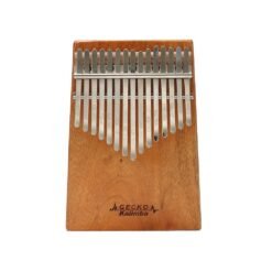 Sienna GECKO 15 Key Kalimba G Tone Thumb Piano Mbira Keyboard Instrument + Tune Hammer Camphor Wood Kalimba Musical Instrument K15CAP
