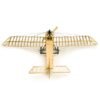 Bisque Dancing Wings Hobby Fokker-E 410mm Wingspan Balsa Wood Airplane Static Model Unassembled