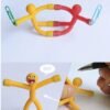 Lavender Mini Q-Man Magnet Novelty Curiously Awesome Gift Cute Rubber Man Magnetic Toys