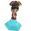 Medium Turquoise Chinese Forbidden City Queen Face Changing Doll Toys Gifts Car Decoration
