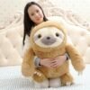 Cute Sloth Plush Toy Doll Movie&TV Stuffed Animal Sloth Doll Children Birthday Gift - Toys Ace