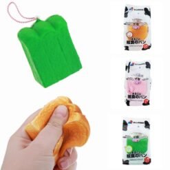 Lime Green ZUO&AND Squishy Milk Toast Slow Rising Bread Scented Gift With Original Packing