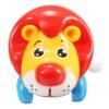 Orange Red Chain Baby Walking Lion Super Sprouting Animal Wind Up Children Educational Toys