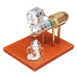Chocolate Hot Air Stirling Engine Model Science Toy Physical Principle Metal Model Toys