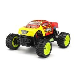 Yellow HSP 94186 1/16 2.4G 4WD Electric Power Rc Car Kidking Rc380 Motor Off-road Monster Truck RTR Toy