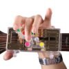Rosy Brown Anti-Pain Finger Cots Guitar Assistant Teaching Aid Guitar Learning System Teaching Aid For Guitar Beginner