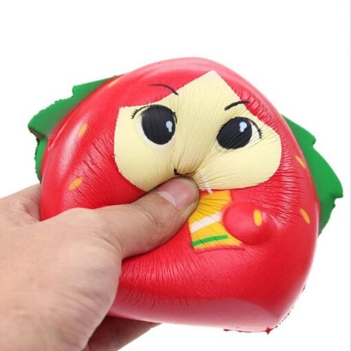 Squishy Strawberry Girl 13CM Slow Rising Rebound Toys With Packaging Gift Decor - Toys Ace
