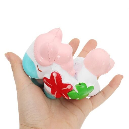 Four-leaf Horse Squishy 14CM Slow Rising With Packaging Collection Gift Soft Toy - Toys Ace