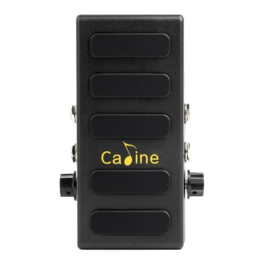 Black Caline CP-31P Volume Pedal Dual Channel With Boost Function Guitar Effects Pedal