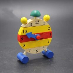 Small alarm clock wooden puzzle - Toys Ace