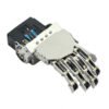 Light Gray DIY QDS-1503 Robot Arm Smart Metal Hand Manipulative Finger Kit for Robot