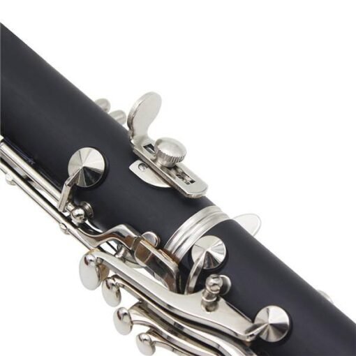 Gray Clarinet Woodwind Instrument Parts Plated Brass Thumb Rest