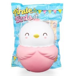 Yummiibear Squishy Sakura Pirate Bird Slow Rising Toy Gift Collection Traditional Toys Wholesale (Pink) - Toys Ace