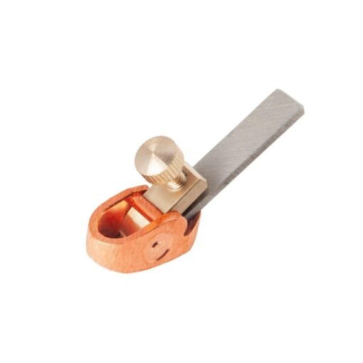 Naomi 5 pcs Rose Gold Color Violin Makers Plane Cutter Brass Luthier Tool Violin Making Tools Mini Brass Planes Woodworking Planes