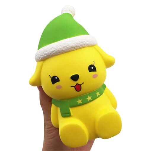 Taburasaa Christmas Dog Squishy 12*5CM Licensed Slow Rising With Packaging - Toys Ace