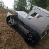 Black DIY C-3 Bulldozer Aluminous RC Robot Car Tank Chassis Base With Motor