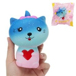 Galaxy Cat Squishy 13*9*7CM Slow Rising With Packaging Collection Gift Soft Toy - Toys Ace