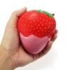 Squishy Rainbow Jam Chocolate Strawberry Jumbo 10cm Soft Slow Rising Fruit Collection Gift Decor Toy - Toys Ace