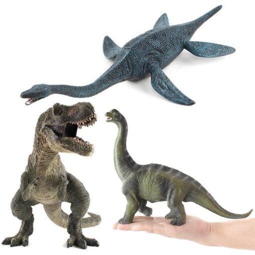 Dark Slate Gray Large Brachiosaurus Dinosaur Toy Realistic Solid Plastic Diecast Model Gift To Kids