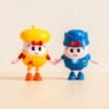 Jordan&Judy HO089 68*41*76mm Worker Doll Cute Cartoon Action Figure Gift Display - Toys Ace