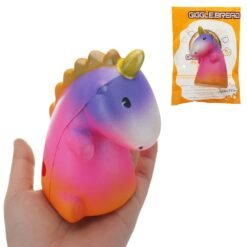 Gigglebread Dinosaur Unicorn Squishy 7.5*6.5*11.5CM Slow Rising With Packaging Collection Gift - Toys Ace