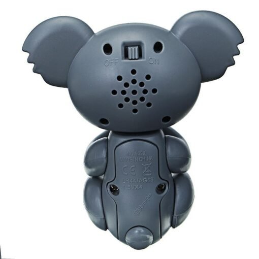 Dark Slate Gray Cute Interactive Baby Fingers Koala Smart Colorful Induction Electronics Pet Toy For Kids Gift
