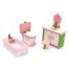Wooden Furniture Set Doll House Miniature Room Accessories Kids Pretend Play Toy Gift Decor - Toys Ace