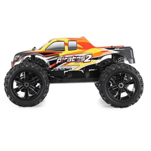 Light Goldenrod ZD Racing Two Battery 08427 1/8 120A 4WD Brushless RC Car Off-Road Truck RTR Model