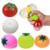Yellow Green Creative Simulation Multishape Vent Fruit Reduce Stress For Kids Chlidren Gift Toys