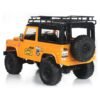 Goldenrod MN90 1/12 2.4G 4WD RC Car w/ Front LED Light 2 Body Shell Roof Rack Crawler Off-Road Truck RTR Toy