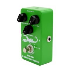 Lime Green JOYO JF-10 Dynamic Compressor Guitar Effects Pedal Reduce the Redundant Dynamic Ensure Balanced True Bypass