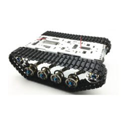 Dark Slate Gray DIY Smart RC Robot Tank Tracked Car Chassis Kit with Crawler