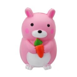 Carrot Rabbit Squishy 9*12.5cm Slow Rising With Packaging Collection Gift Soft Toy - Toys Ace