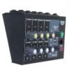 Dark Slate Gray Mini Portable 8 Channel Audio Mixer Live Studio Audio Mixing Console for KTV/Campus Speech