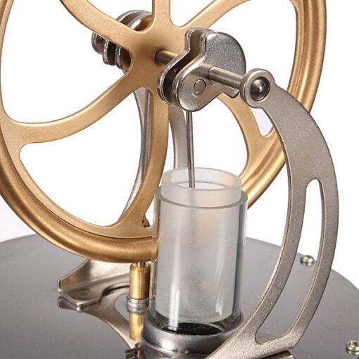 Gray Low Temperature Stirling Engine Motor Temperature Difference Cool Model Educational Toy