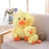 Little yellow duck figurine dancing expression small yellow duck plush toy - Toys Ace